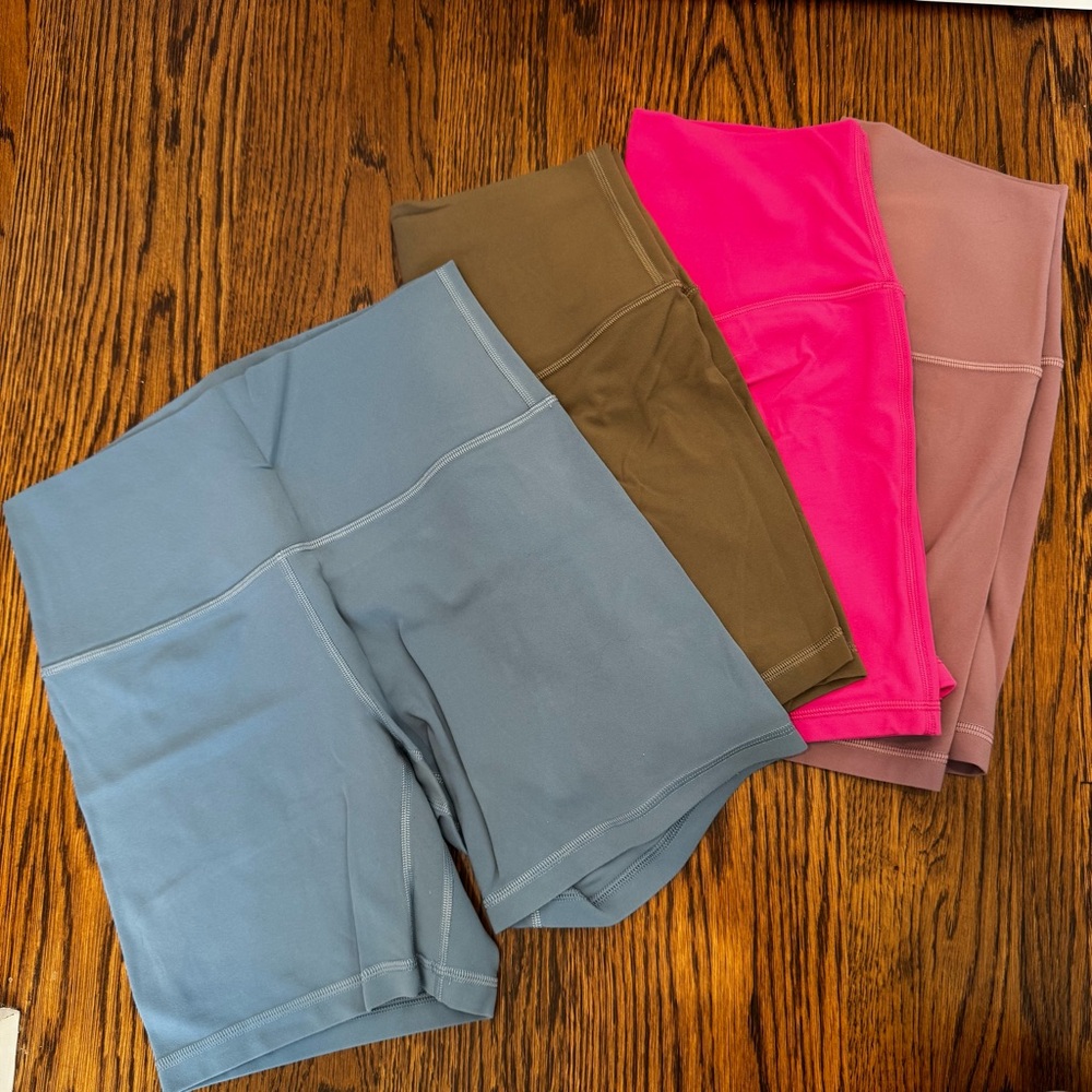 Lululemon Align High-Rise Short 6” – Set of 4